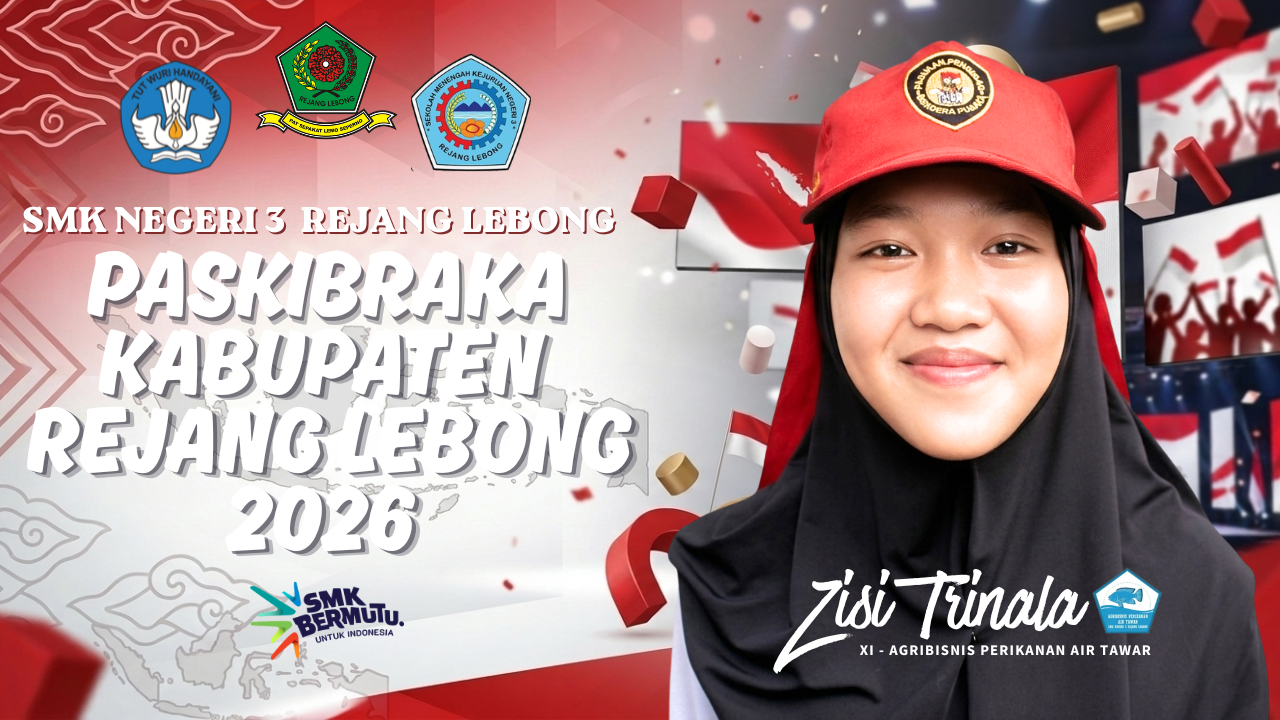 Cetak Prestasi Gemilang Zisi Trinala, Siswi SMKN 3 Rejang Lebong Terpilih Jadi Anggota Paskibraka Kabupaten Rejang Lebong